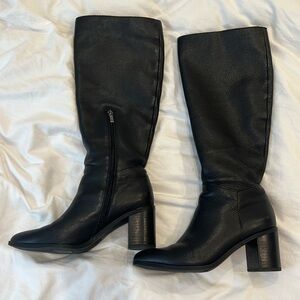 Franco Sarto Black Knee High Boot